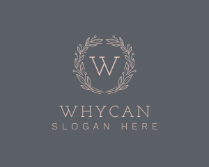 Elegant - Elegant Natural Wreath logo design