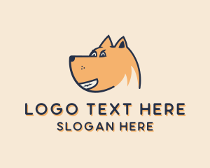 Dog Pet Care Veterinary Logo