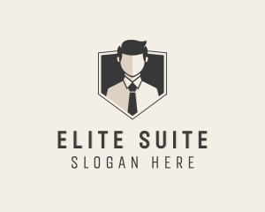 Man Business Consultant logo design