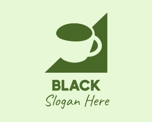 Matcha Tea Cup Logo