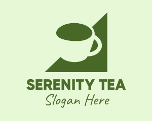 Tea - Matcha Tea Cup logo design