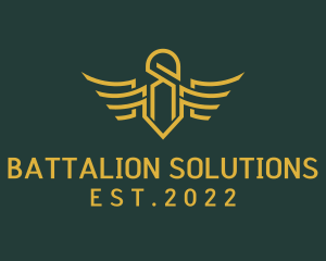 Military Eagle Army logo design