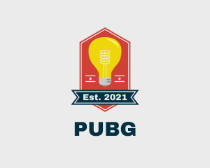 Energy - Antique Bulb Badge logo design