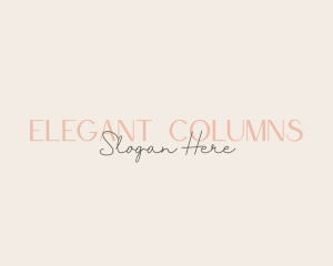 Elegant Fashion Business logo design