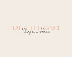 Elegant Fashion Business logo design