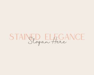 Elegant Fashion Business logo design