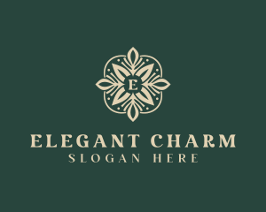 Elegant Floral Boutique logo design