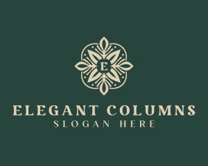 Elegant Floral Boutique logo design