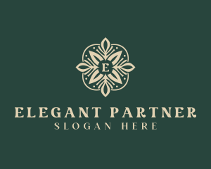 Elegant Floral Boutique logo design