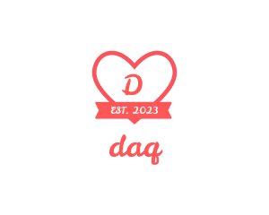 Valentine Heart Dating App Logo