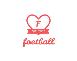 Valentine - Valentine Heart Dating App logo design