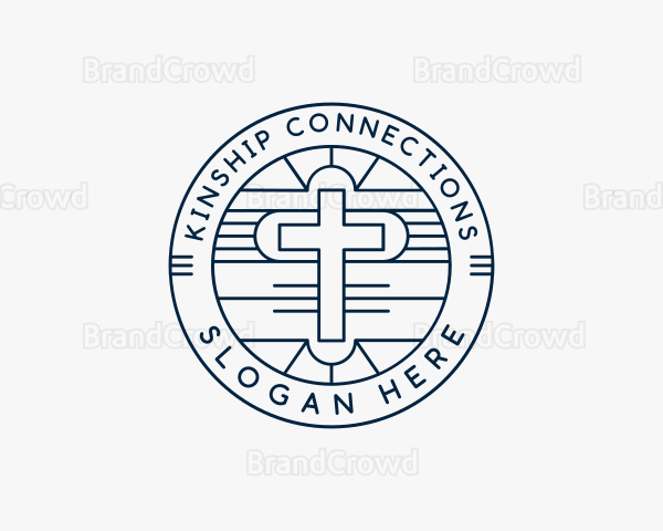 Christian Fellowship Cross Logo