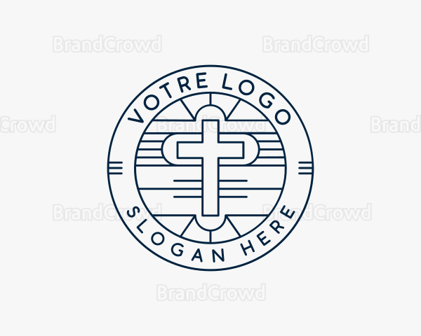 Christian Fellowship Cross Logo