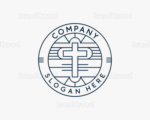 Christian Fellowship Cross Logo