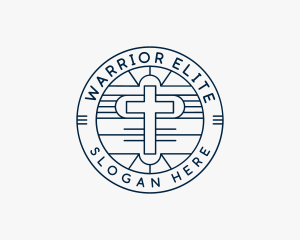 Christian Fellowship Cross Logo