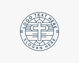 Christian Fellowship Cross Logo