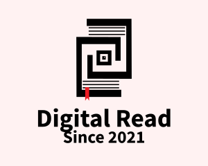 Ebook - Digital Online Ebook logo design