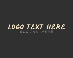 Handwritten - Casual Retro Brand logo design