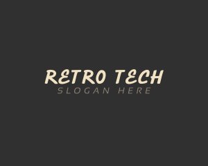 Casual Retro Brand logo design