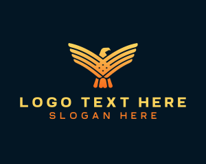 Military - Eagle Animal Bird logo design