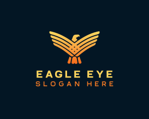 Eagle Animal Bird logo design