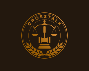 Legal Scales Attorney logo design