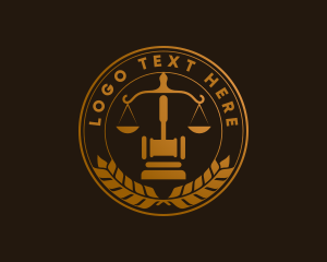 Legal Scales Attorney Logo