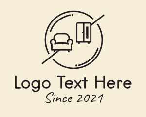 Furniture - Minimalist Furniture Shop logo design