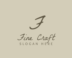 Stylish Cursive Boutique logo design