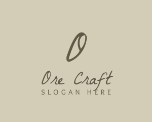 Stylish Cursive Boutique logo design