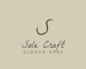 Stylish Cursive Boutique logo design