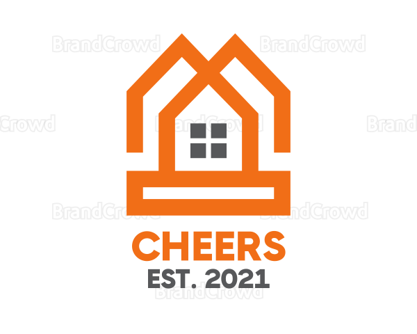 Orange Twin House Logo