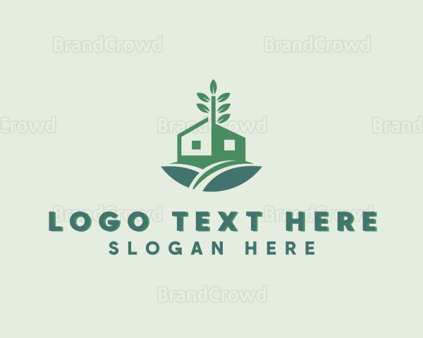Natural Home Landscaping Logo