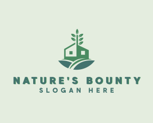 Natural Home Landscaping logo design