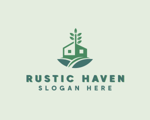 House - Natural Home Landscaping logo design