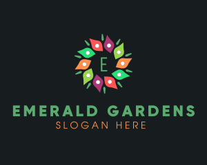 Flower Petal Florist logo design