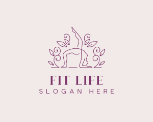 Holistic Yoga Fitness logo design