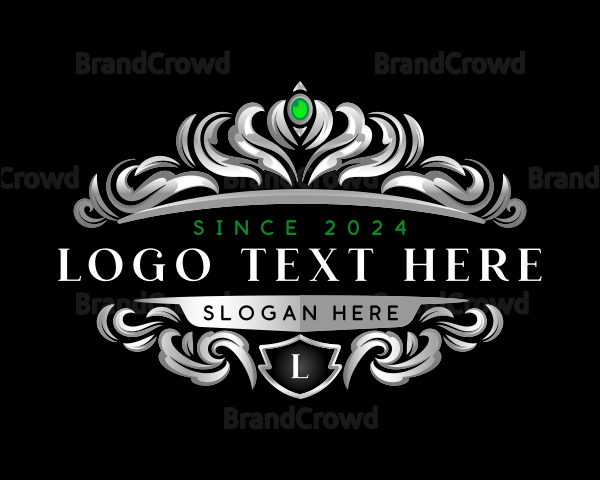 Elegant Crown Luxury Logo