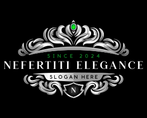 Elegant Crown Luxury  logo design