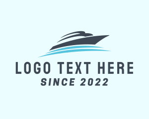 Cruise - Maritime Yacht Transport logo design