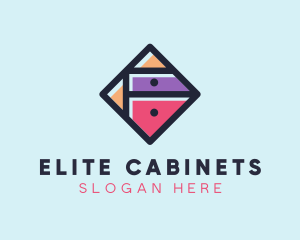 Cabinet - Modern Furniture Cabinet logo design