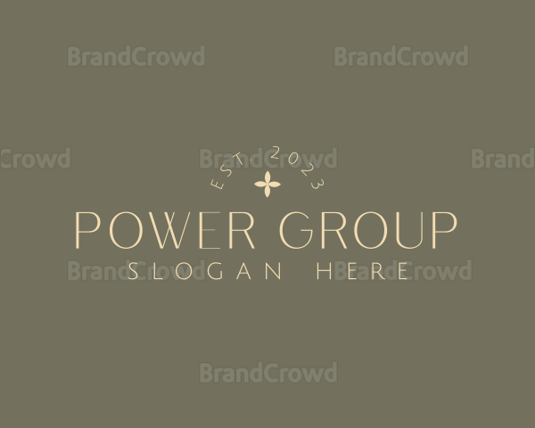 Luxury Thin Business Logo