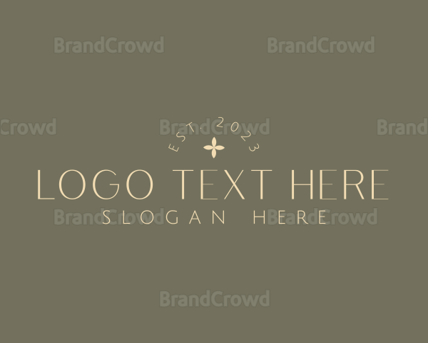 Luxury Thin Business Logo