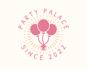 Birthday - Playful Party Balloons logo design