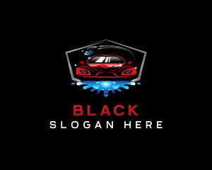 Splash - Automotive Car Detailing logo design