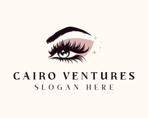 Eyelash Beauty Cosmetics logo design