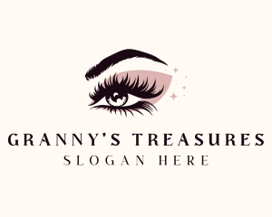 Eyelash Beauty Cosmetics logo design