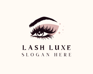 Eyelash Beauty Cosmetics logo design