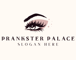 Eyelash Beauty Cosmetics logo design