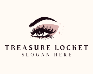 Eyelash Beauty Cosmetics logo design